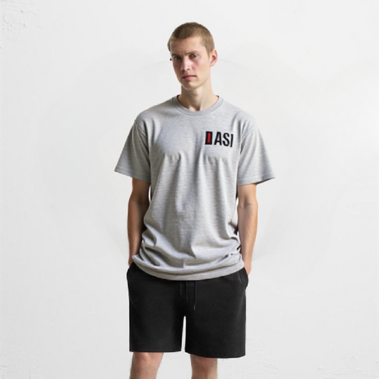 Oversized T-shirt Asischneller - Black, White, Blue, Navy and Grey